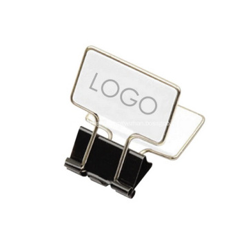 Custom Promotional Metal Binder Clips from 500pcs